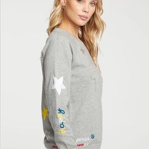 Chaser embroidered sweatshirt